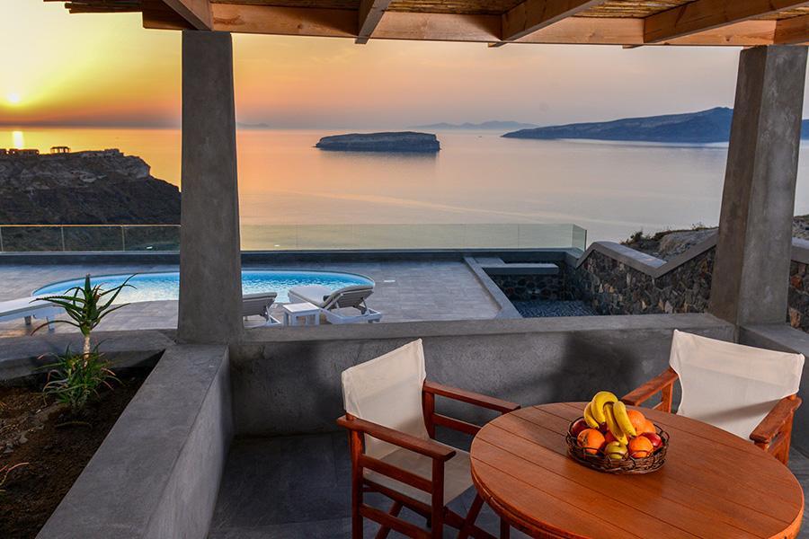 Our Villa Santorini Akrotiri  Bagian luar foto