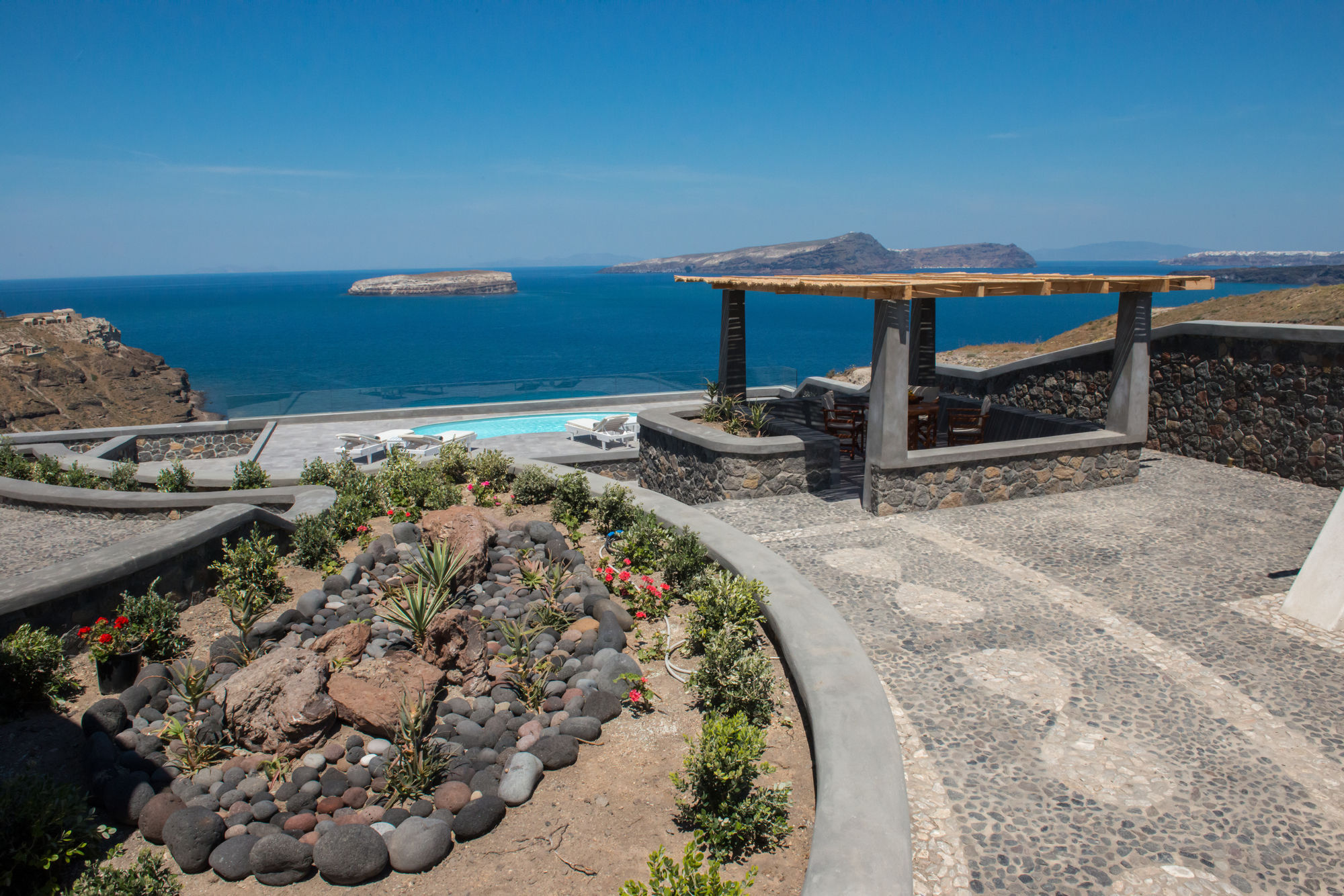 Our Villa Santorini Akrotiri  Bagian luar foto